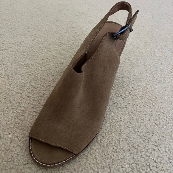 Madewell The Cary Sandal suede slingback - Picture 9 of 11